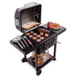 Grills provided for private parties